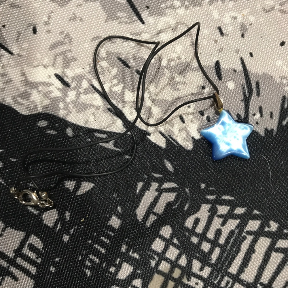 Opal Star Necklace